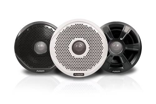 2-Way Speakers with White and Gray Grills C183067