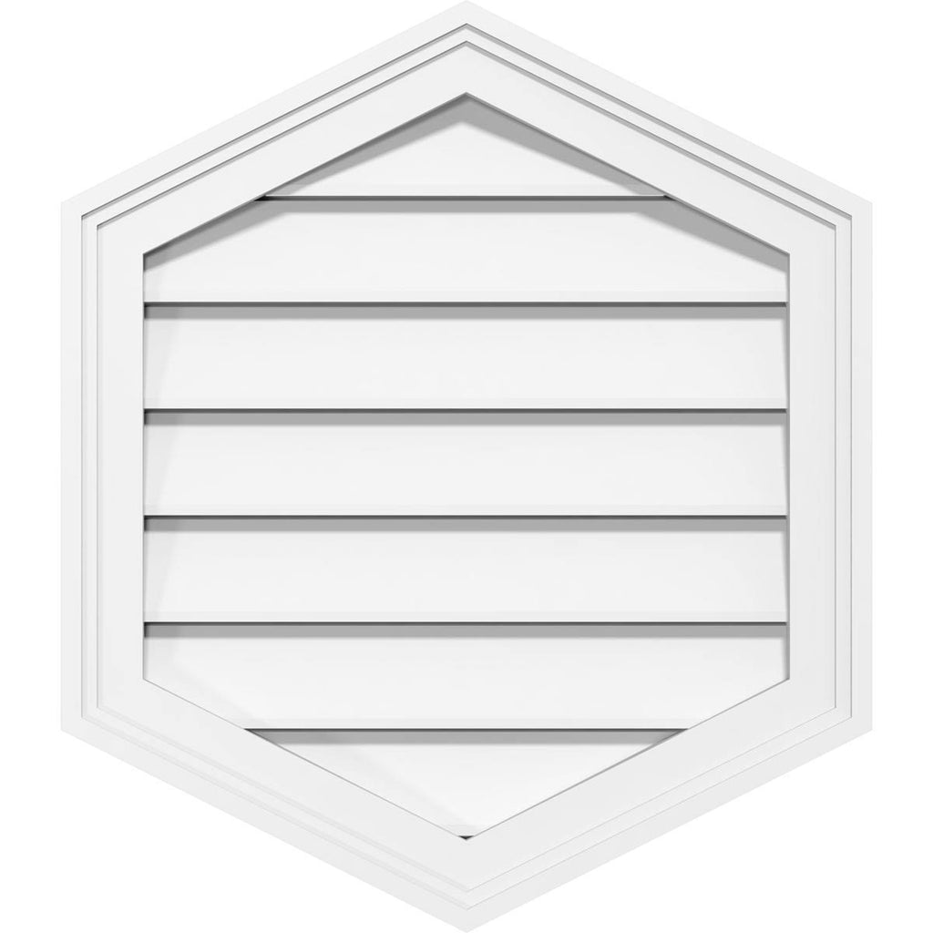 PVC Gable Vent 14/12 Pitch K30925