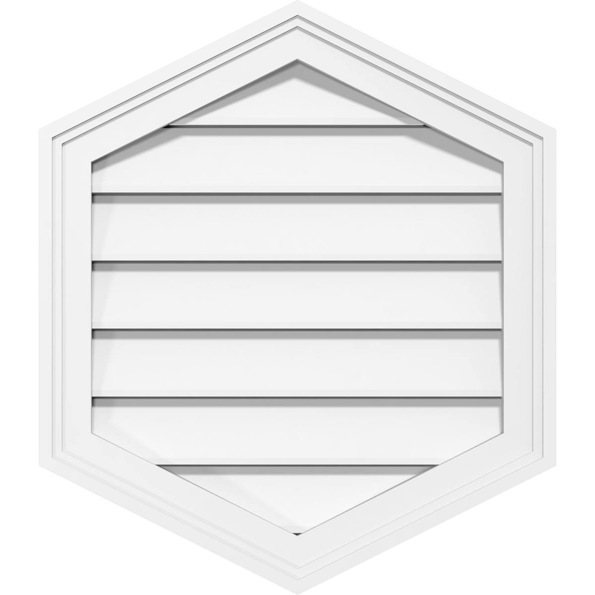 PVC Gable Vent 14/12 Pitch K30925
