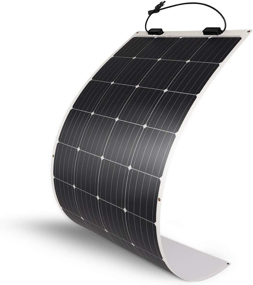 100 Watt 12 Volt Monocrystalline Semi-Flexible Solar Panel T4960