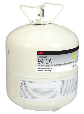 Clear Large Cylinder Spray Adhesive, Net WT 30 lb P5134