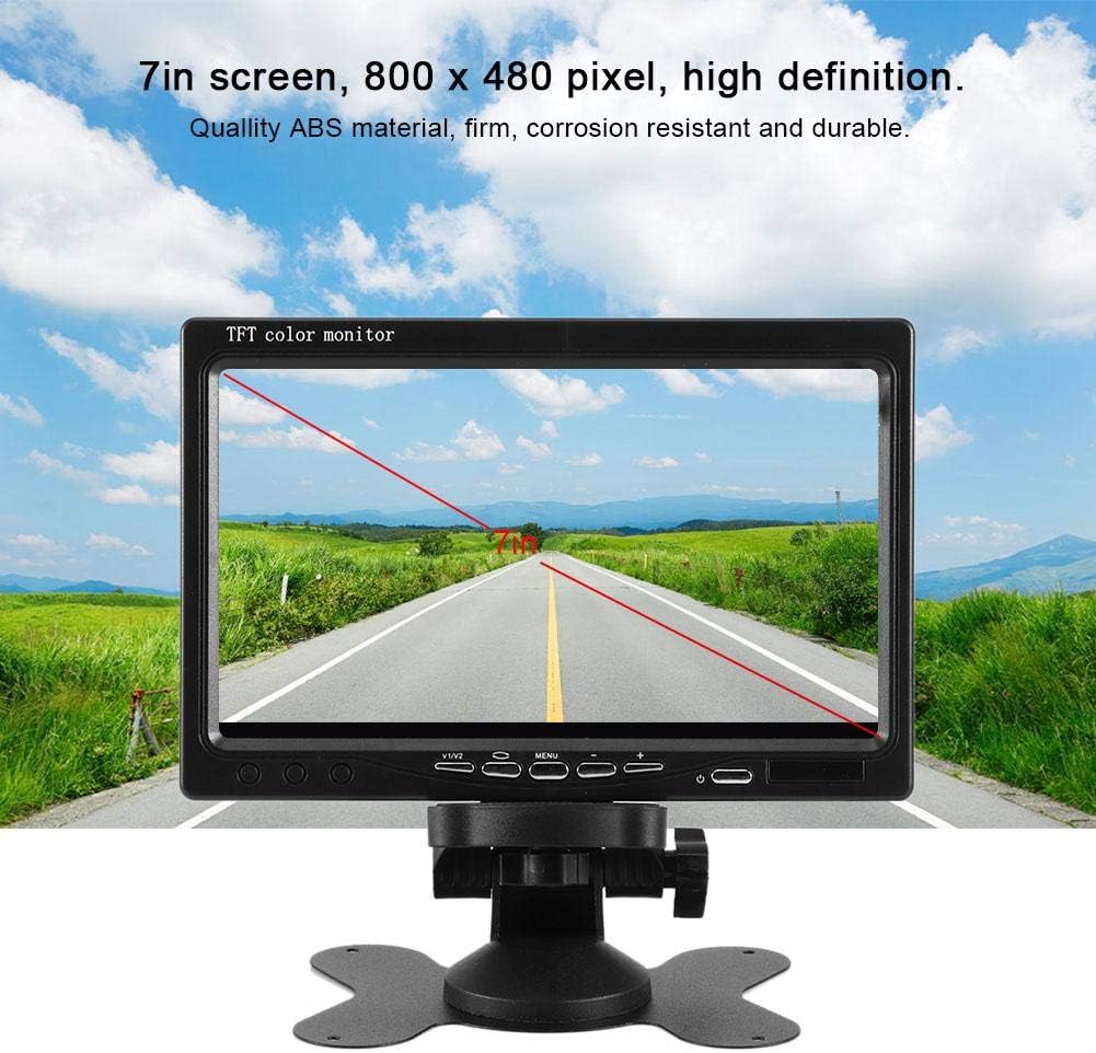 7in High Definition Reverse Rearview Display Car Monitor J465