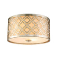 Silver Flush Mount S7931