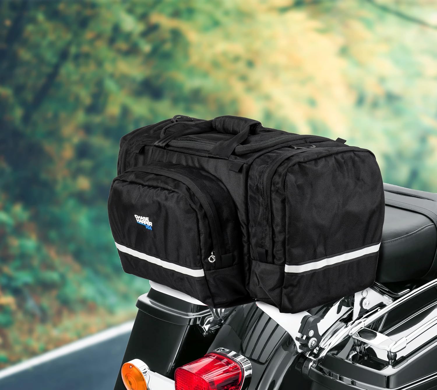 32.9 Liters Water-Resistant Ballistic Nylon Tail Trunk K762