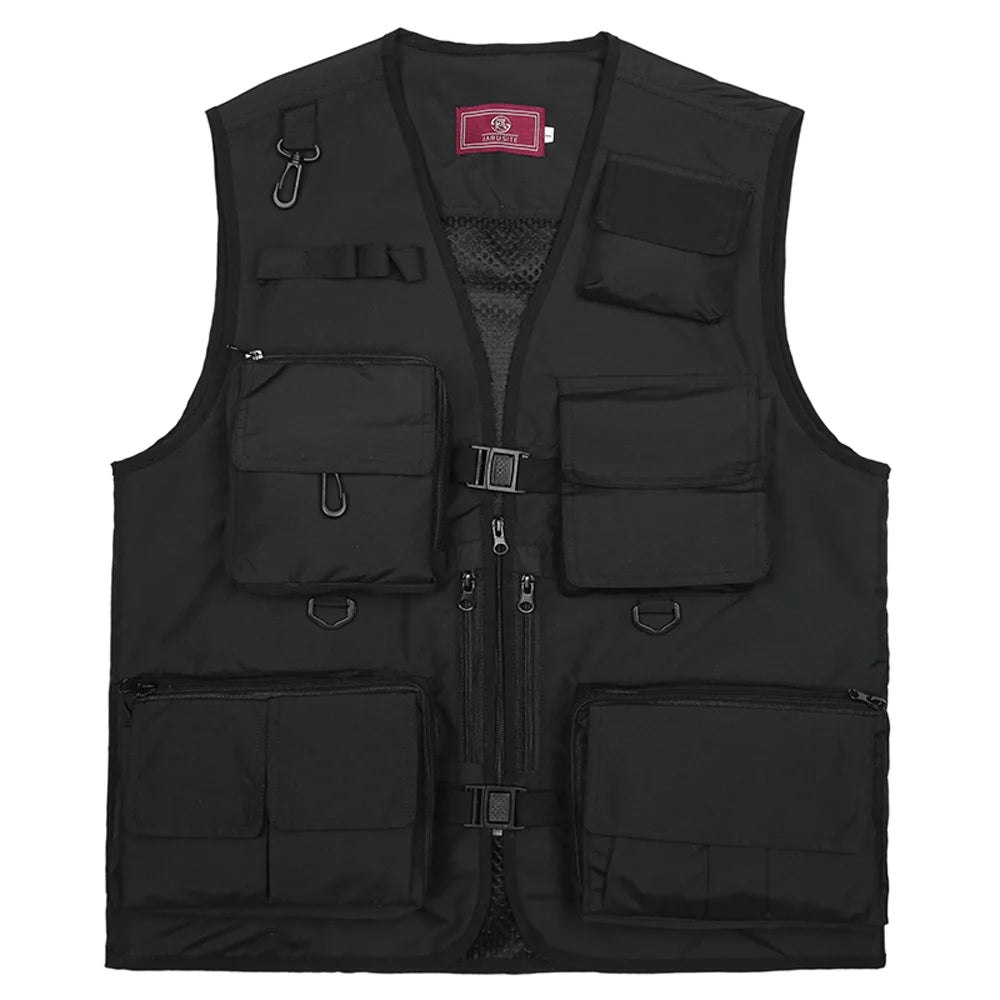 Breathable Multi Pockets Mesh Fishing Photography Vest V459