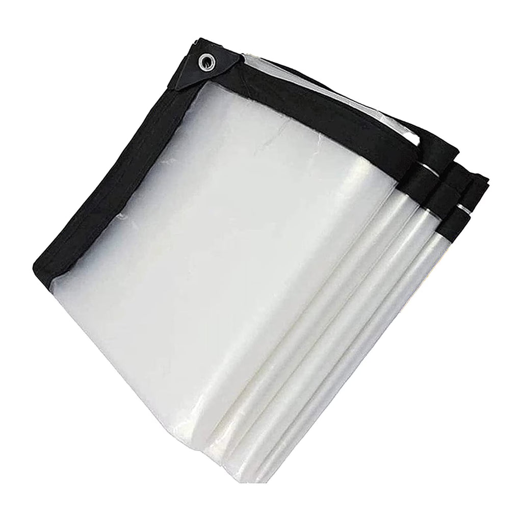 Pink Waterproof PVC Transparent Tarpaulin H7696