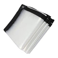 Pink Waterproof PVC Transparent Tarpaulin H7696
