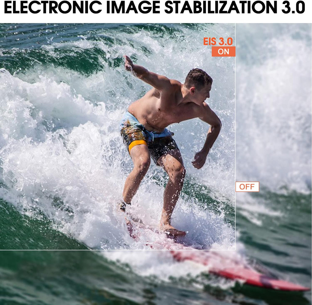 Waterproof Action Camera with Accessories K95273