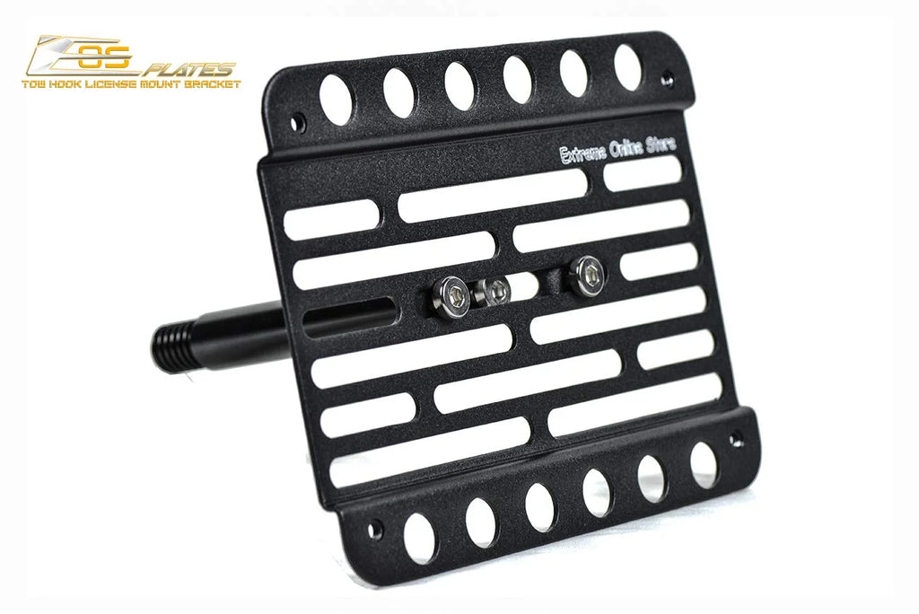 Tow Hook License Plate Relocator Mount Bracket R847