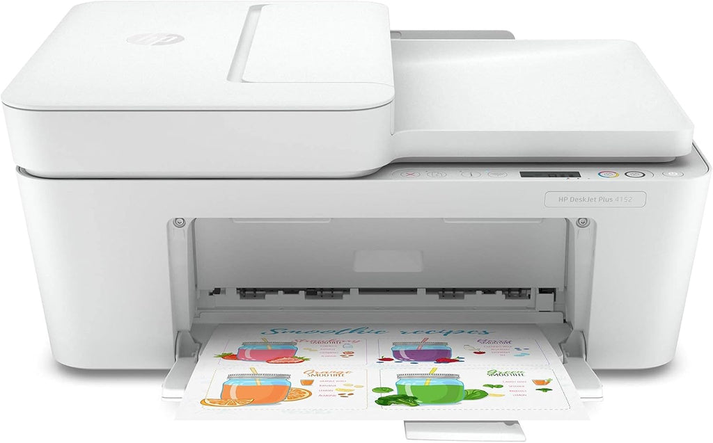 Renewed HP DeskJet Plus 4152 Wireless All-in-One Color Inkjet Printer T5926