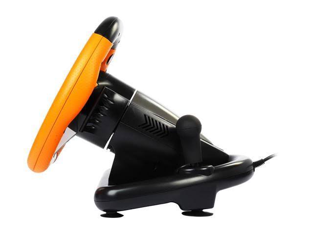 Black-Orange Racing Wheel F7060