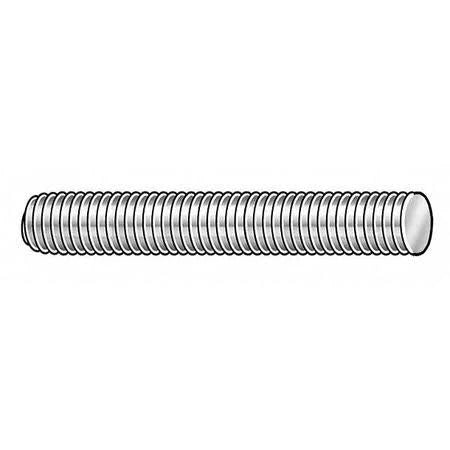 Threaded Rod, Carbon Steel, 1-1/2-6X12 L138
