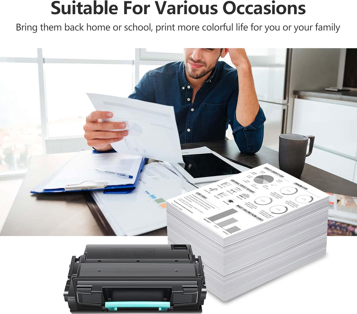 3 Pack Black Compatible Toner Cartridge P10790