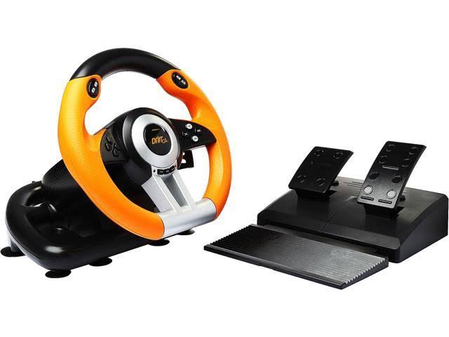 Black-Orange Racing Wheel F7060