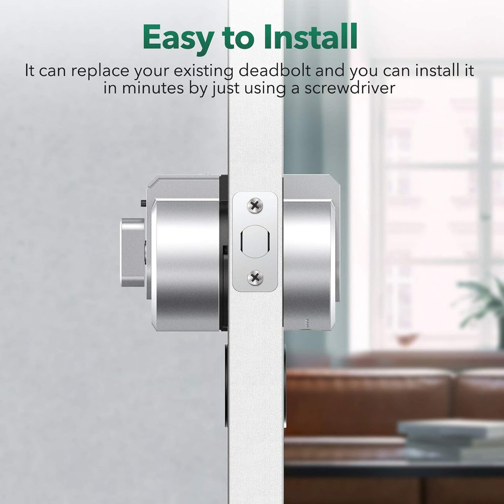 Touch Smart Lock Electronic Deadbolt with Fingerprint Q7598