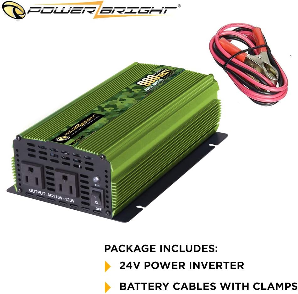 900 Watt 24V Modified Sine Wave Power Inverter B369510