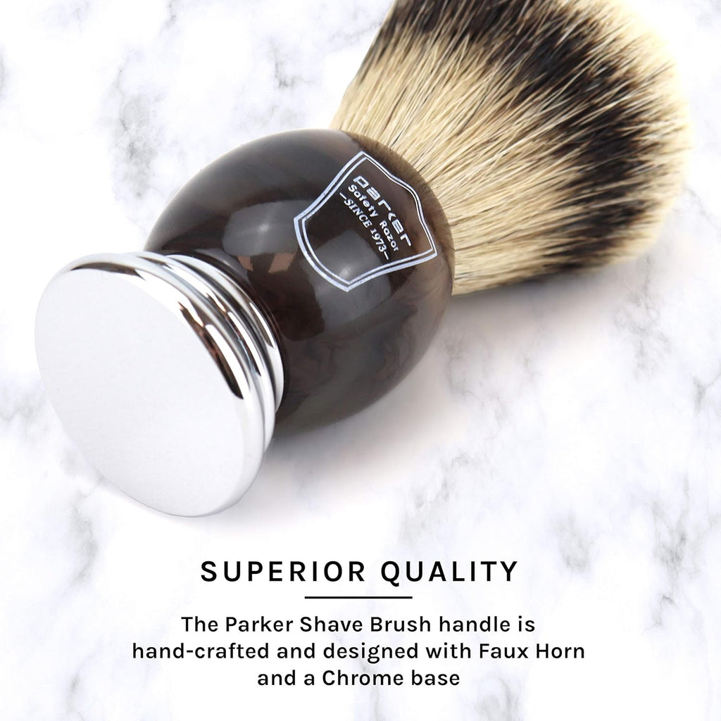 Silvertip Badger Shaving Brush with Stand, Pack of 2 G898007