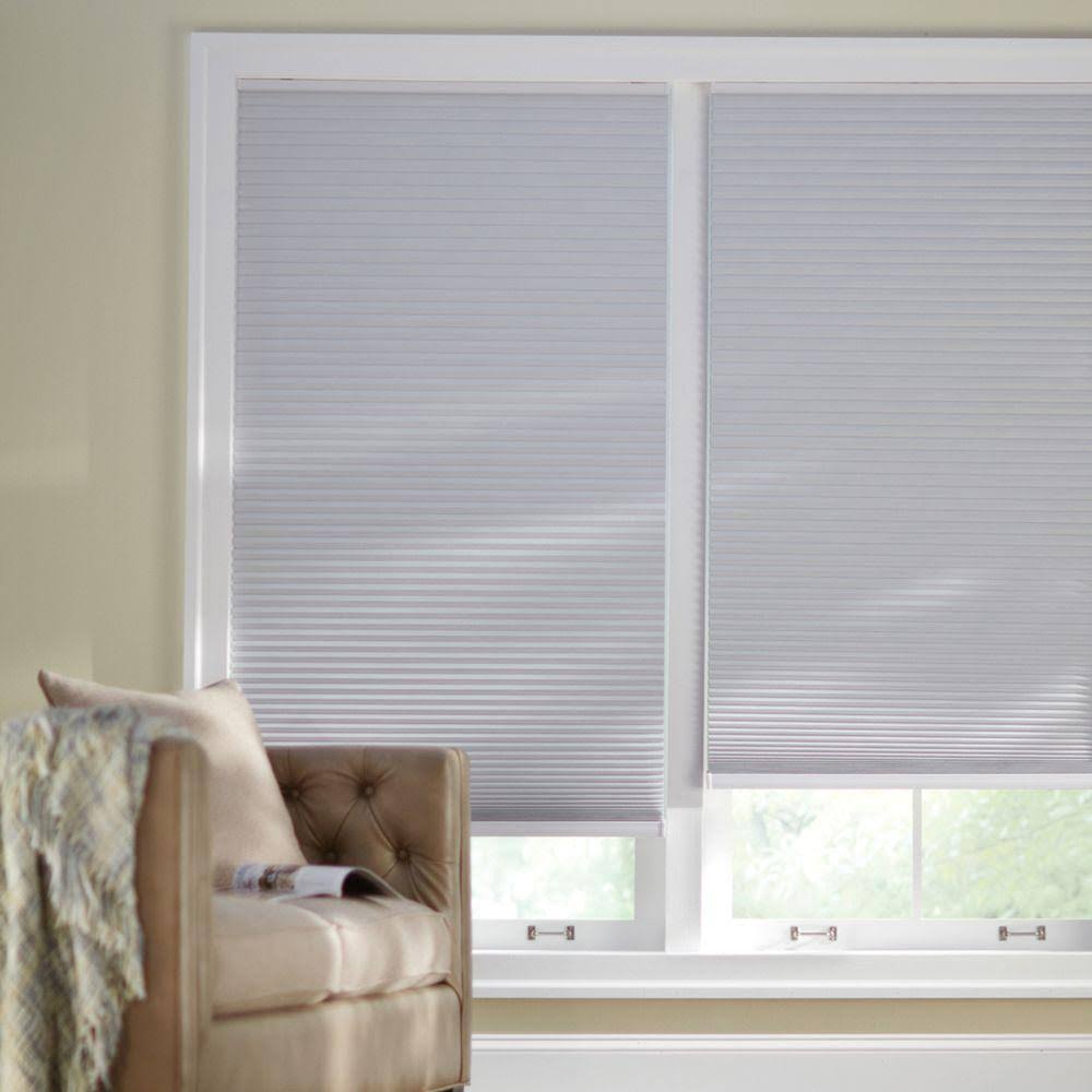 Shadow White Cordless Blackout Cellular Shade J258775