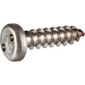 Qty 2 #8 x 1-1/4 Security Spanner Sheet Metal Screw - Pan Head - 18-8 Stainless Steel F910