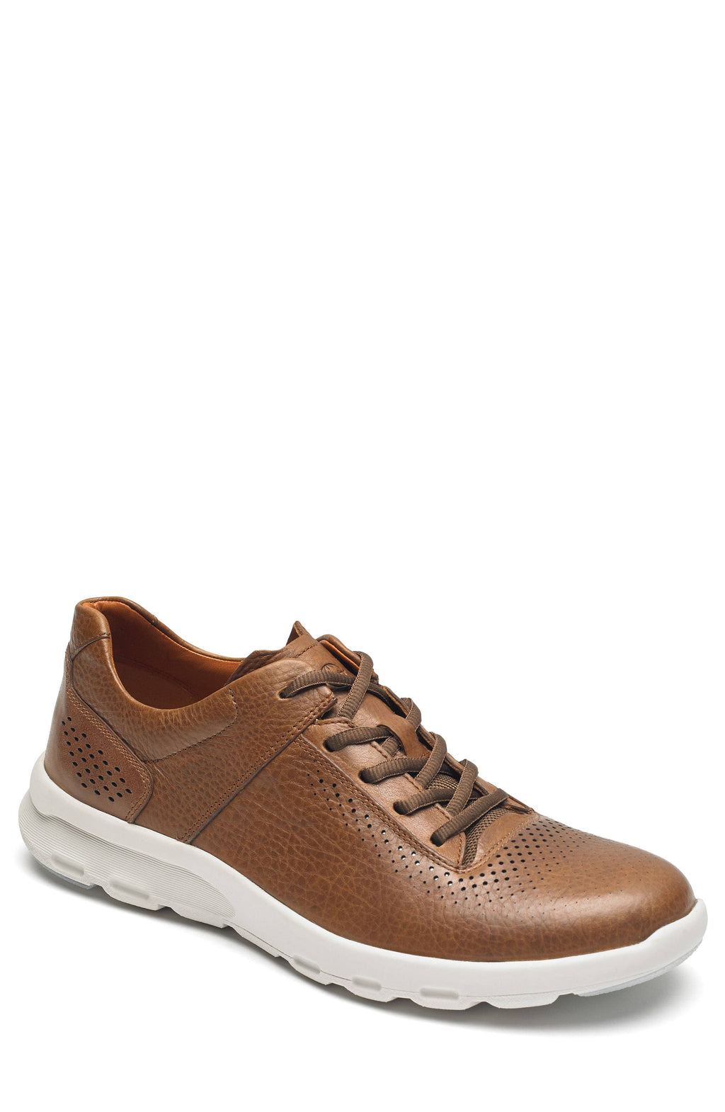 Tan Plain Toe Men&s Shoes Q8325