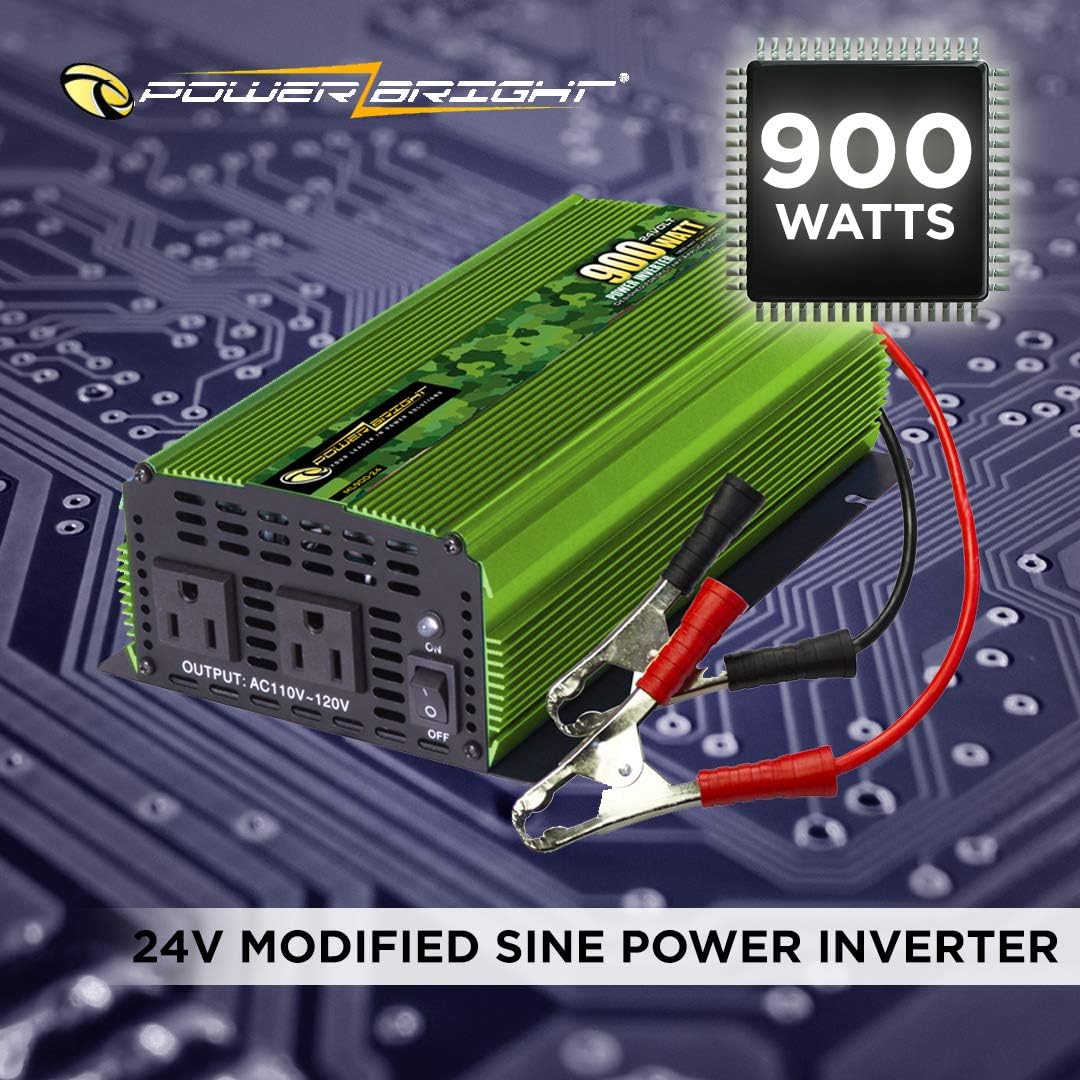 900 Watt 24V Modified Sine Wave Power Inverter B369510