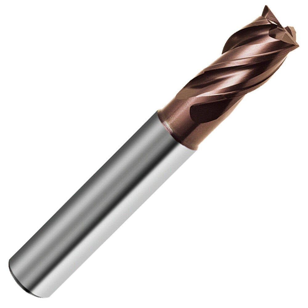 3/8x22 Carbide End Mill, nano-Si Coated, 2.5 oz N813013