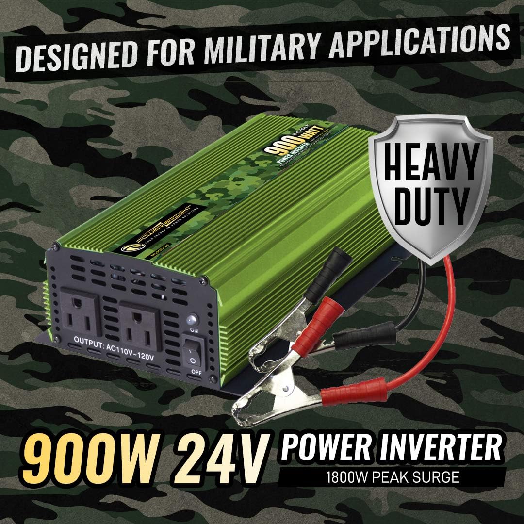 900 Watt 24V Modified Sine Wave Power Inverter B369510