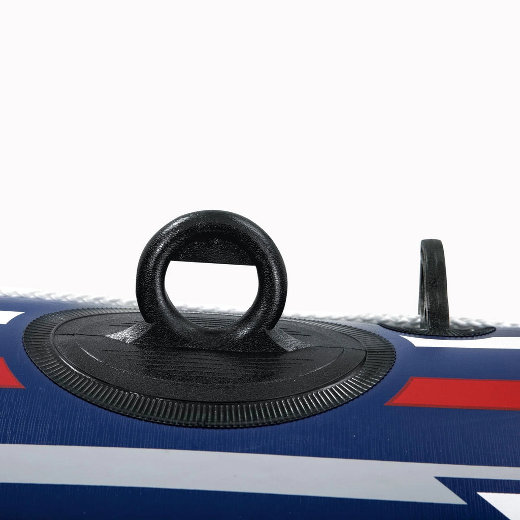 Inflatable 3 Person Water Raft Boat Set Z366035