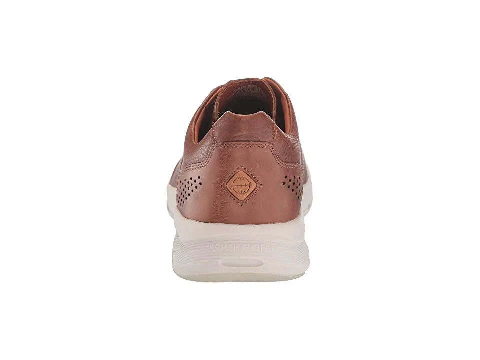 Tan Plain Toe Men&s Shoes Q8325