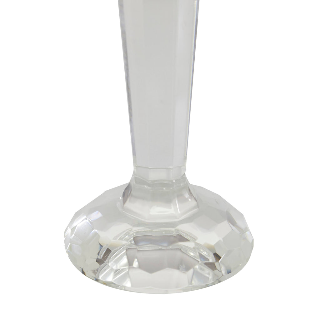 Clear Wood Candle Holder (Set of 2) B913