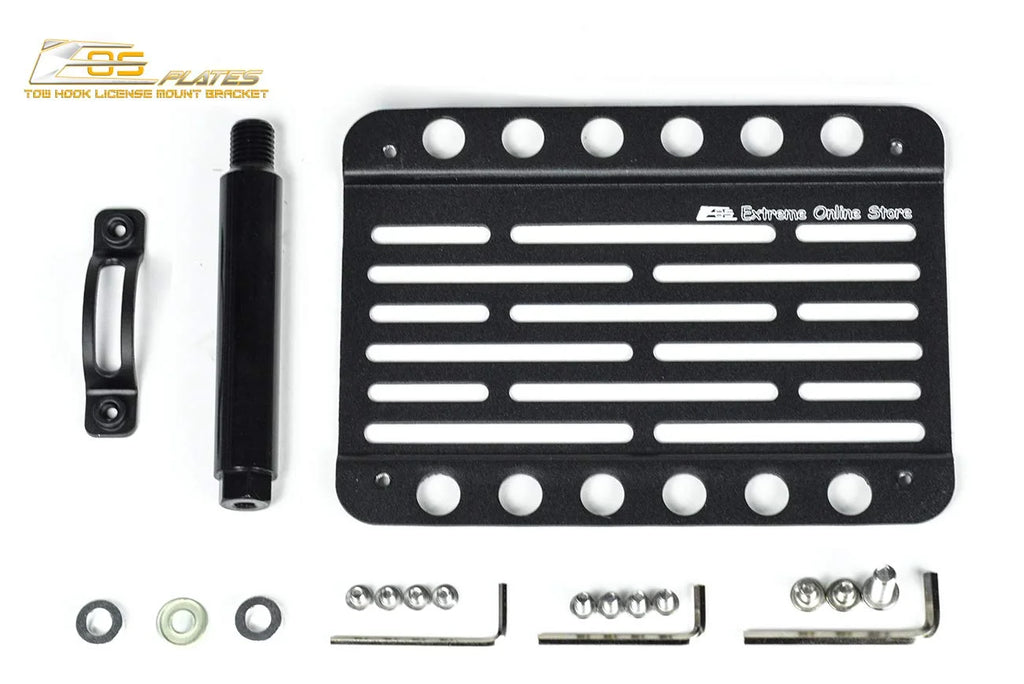 Tow Hook License Plate Relocator Mount Bracket R847