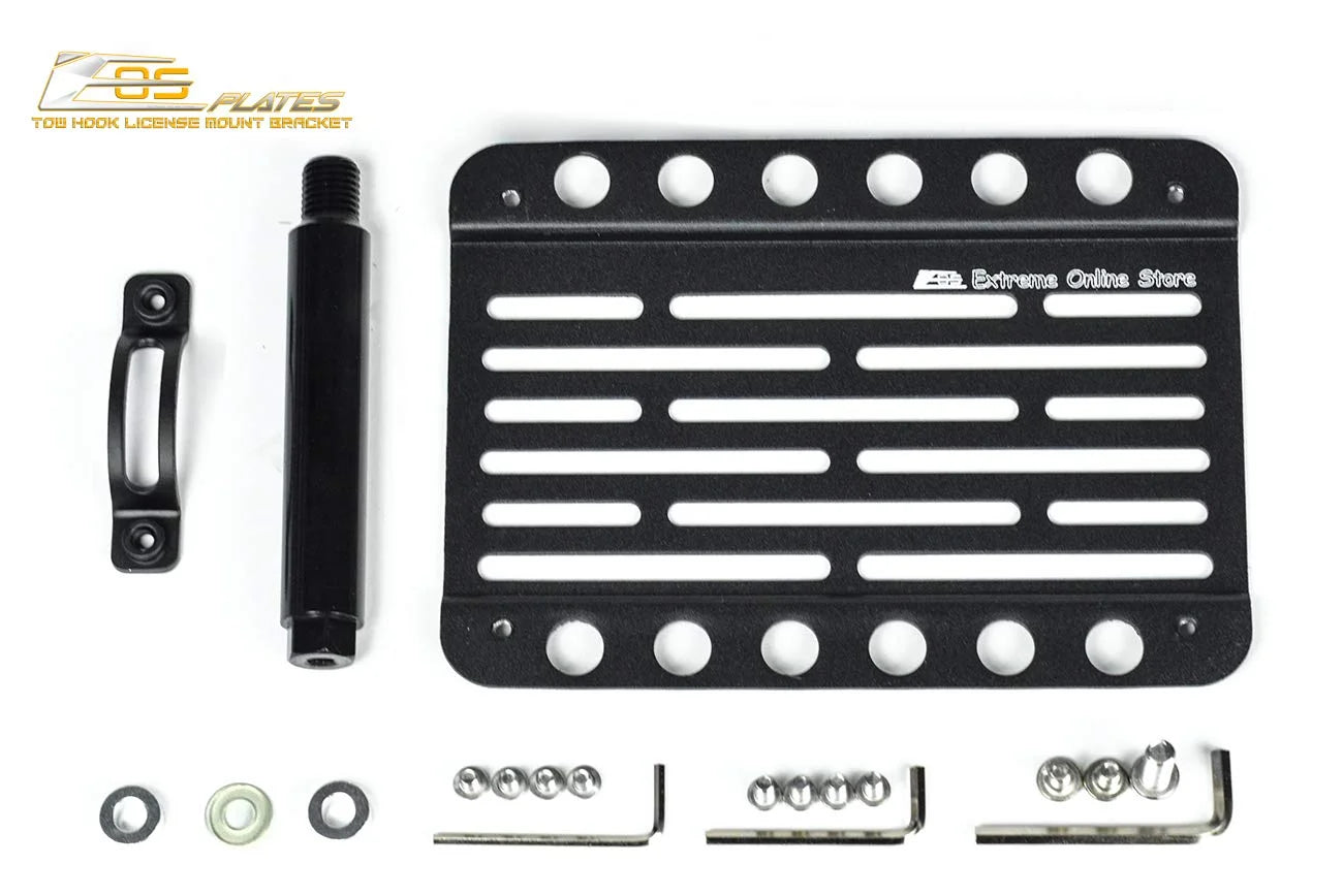 Tow Hook License Plate Relocator Mount Bracket R847