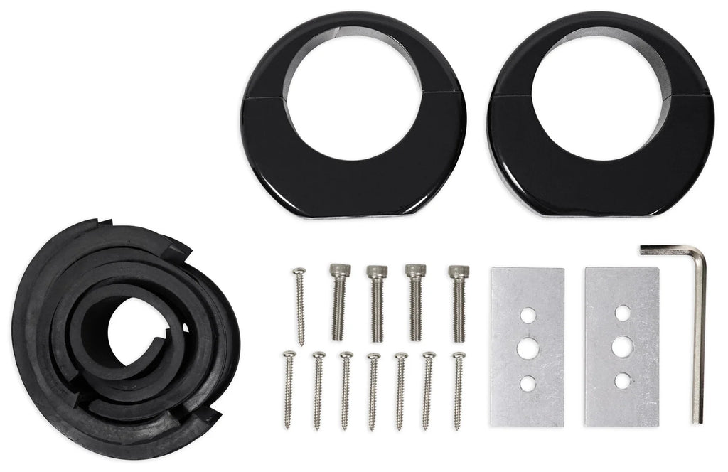 Black 6.5" Marine Boat Wakeboard Tower Speakers U852779