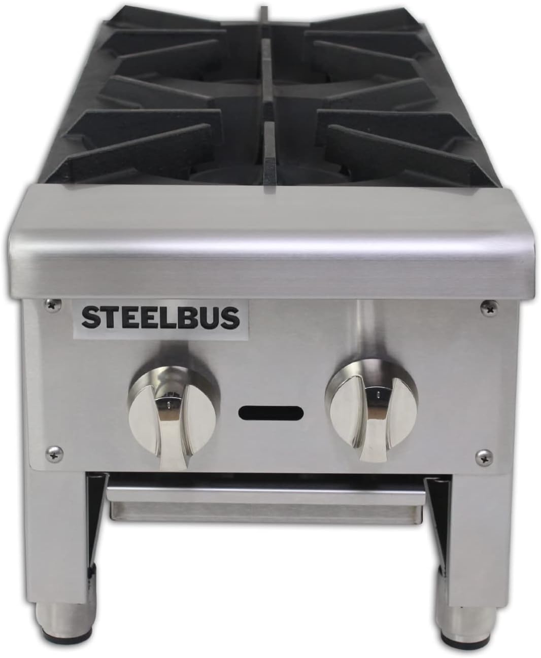 12'' Heavy Duty Commercial 2 Burner Gas Hot Plate P698