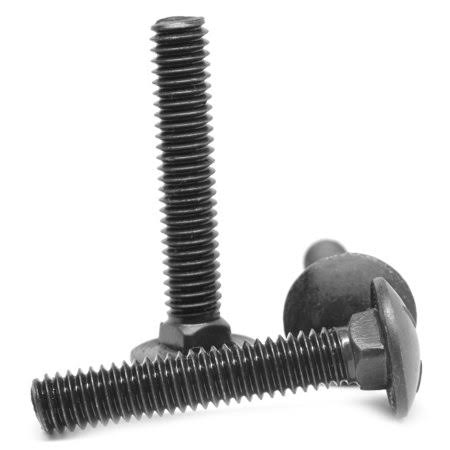 Black Oxide Medium Carbon Steel Carriage Bolt 5/8 inch-11 x 2 inch Pk 130 Q5929