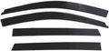 4-Piece Dark Smoke Side Window Deflector J540