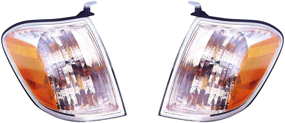 Corner Signal Light Assembly for Toyota Tundra 2005 2006 2007 Pair W6758
