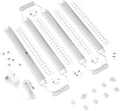 White Finish 4 Panels 12 Inch LED Dimmable Under Cabinet Lighting Kit Z91471