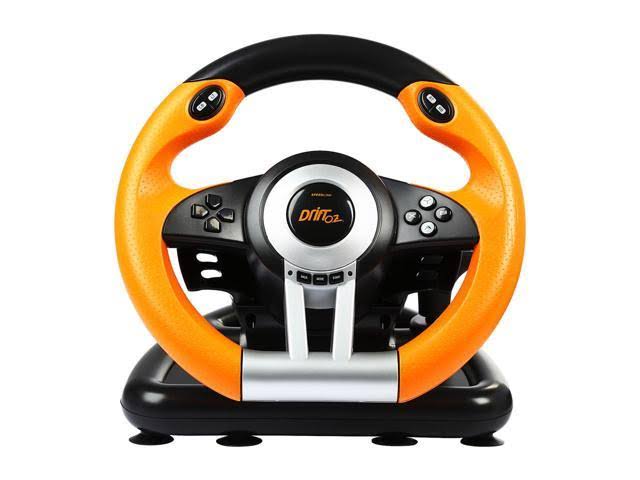 Black-Orange Racing Wheel F7060