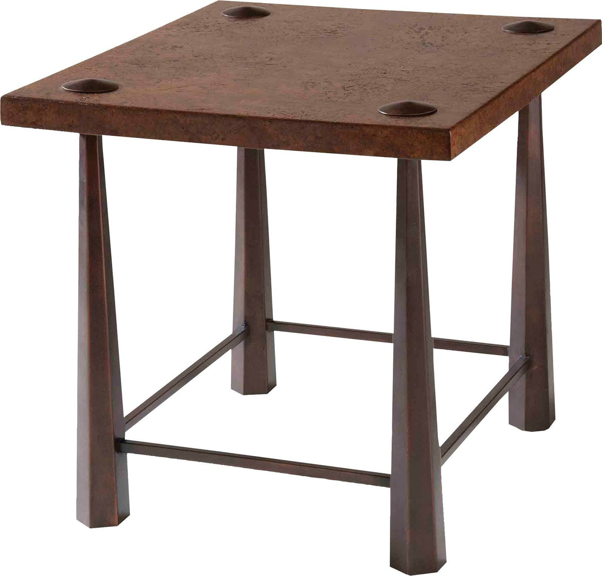 27 inch End Table Brown Finish C66778