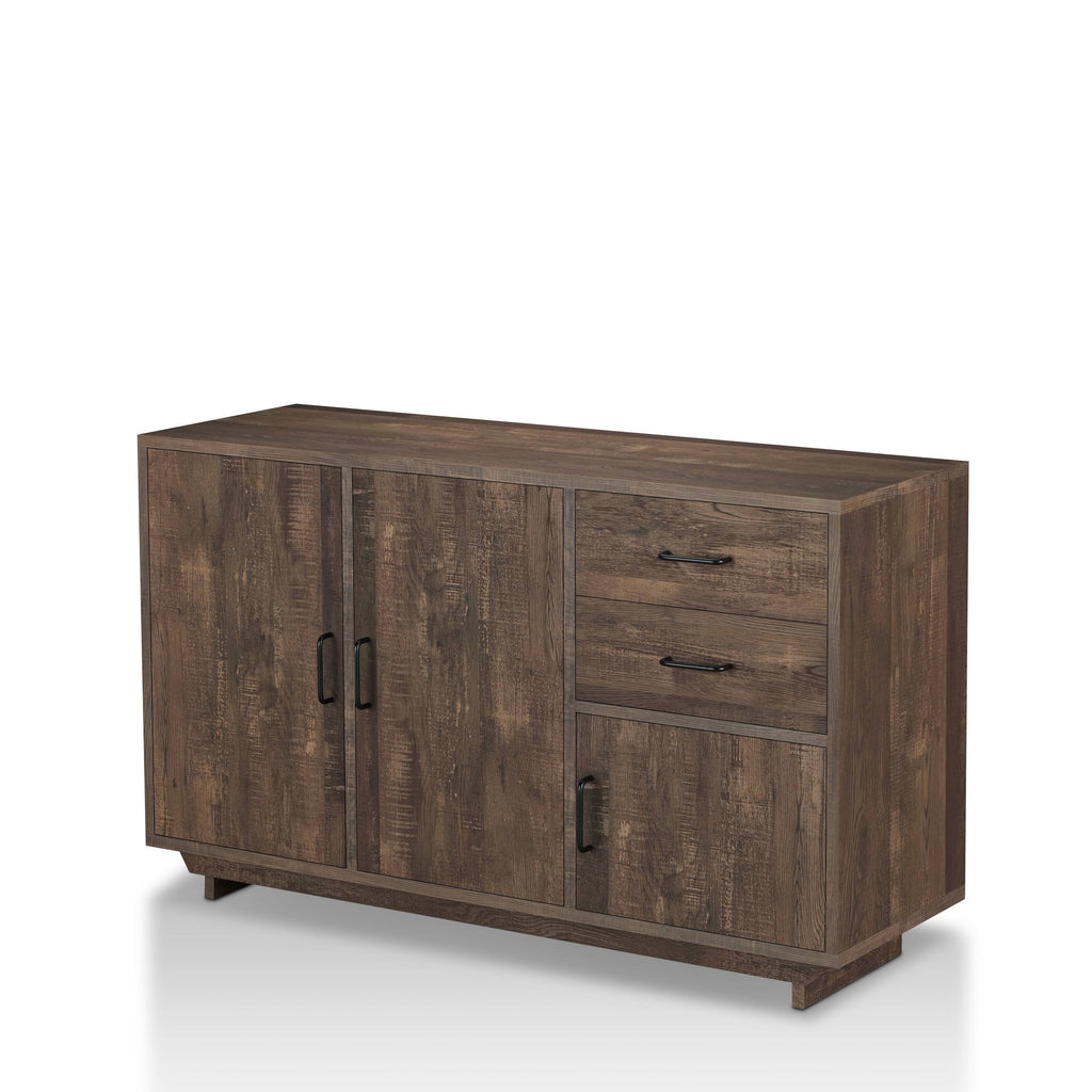 Brown Reclaimed Oak Dining Server X49195