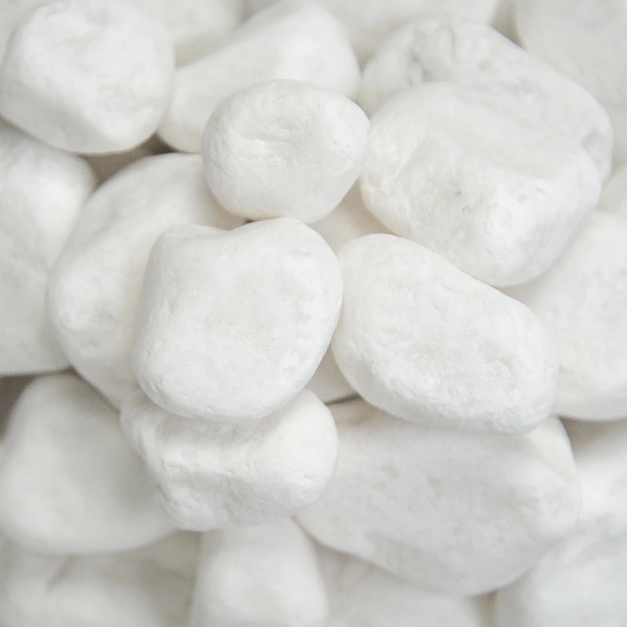White Marble Bagged Pebbles P47894