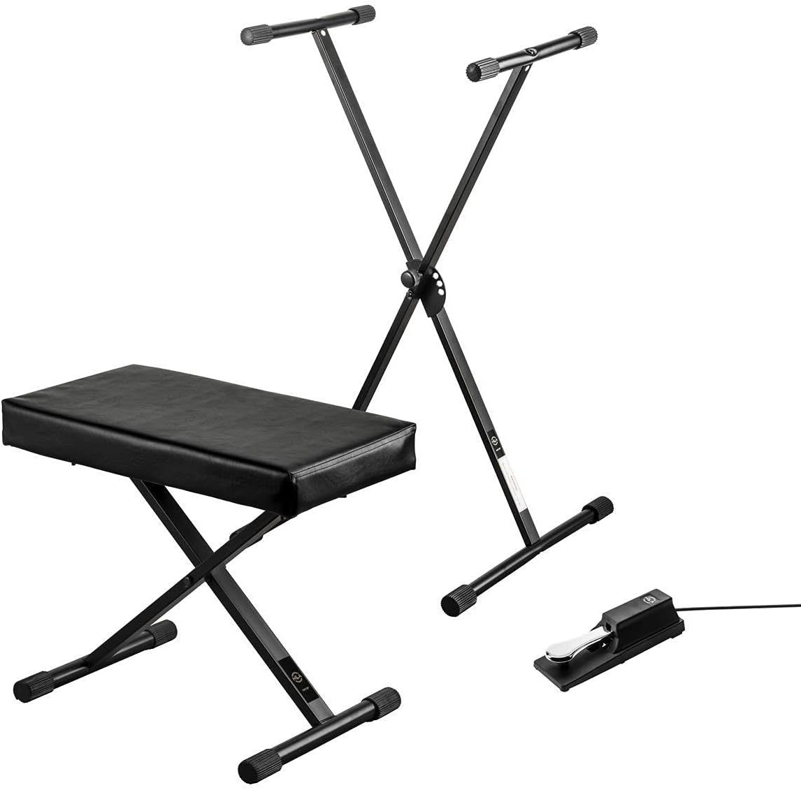 88-Key Portable Digital Piano with Keyboard Stand, Bench, Pedal, Headphones J1243