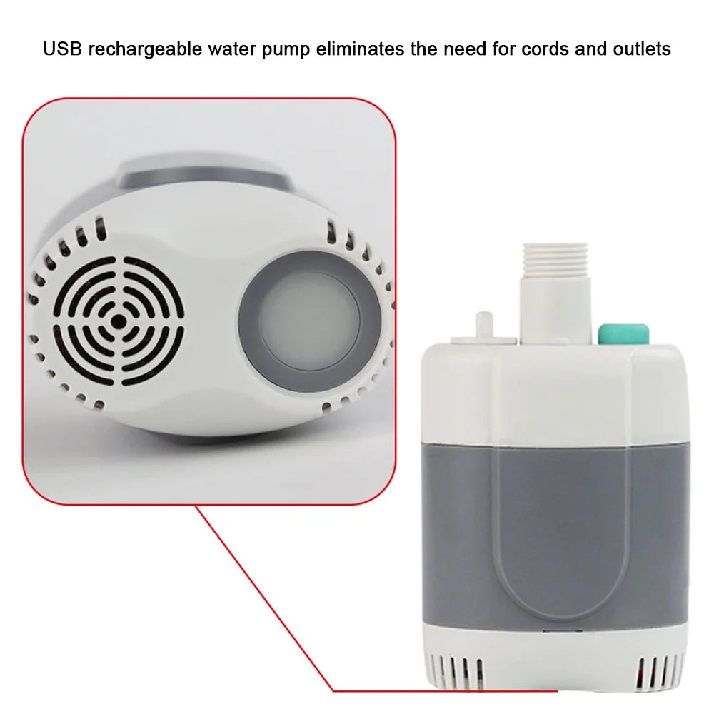 Portable USB Rechargeable Handheld Shower H805