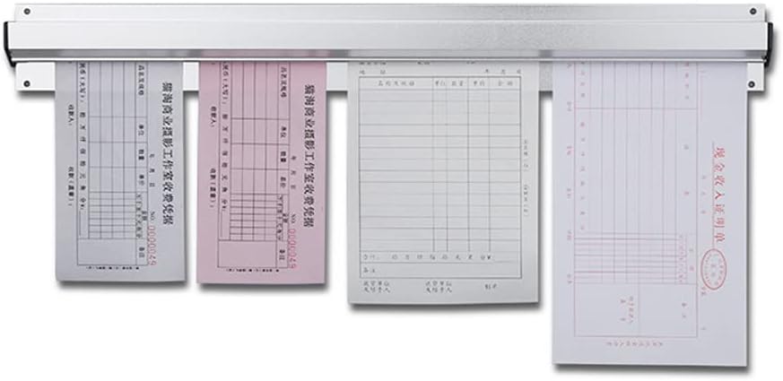 18 Inch Aluminium Slide Check Rack Ticket Holder Pack of 2 X67505