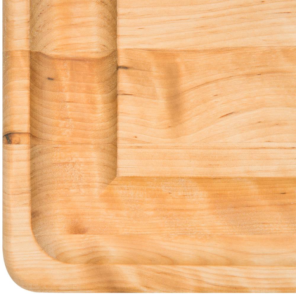 24x22 x 16x22 x 1 1/4x22 Wood Grooved Carving Board L673505