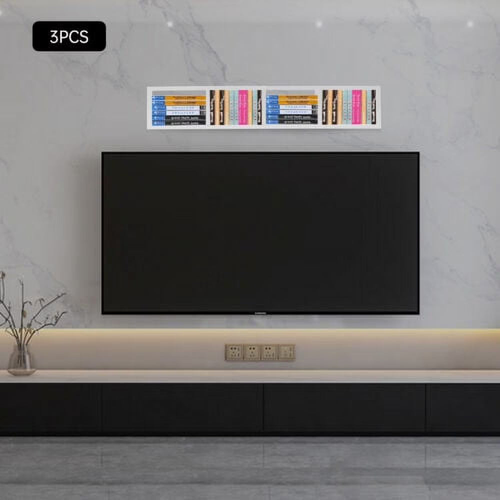 3 CD Disk Case Media Storage Shelf K629