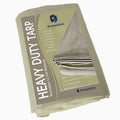 Heavy Duty Waterproof Tarp 12 mil Thick 12 feet by 16 feet Neutral Tan L132