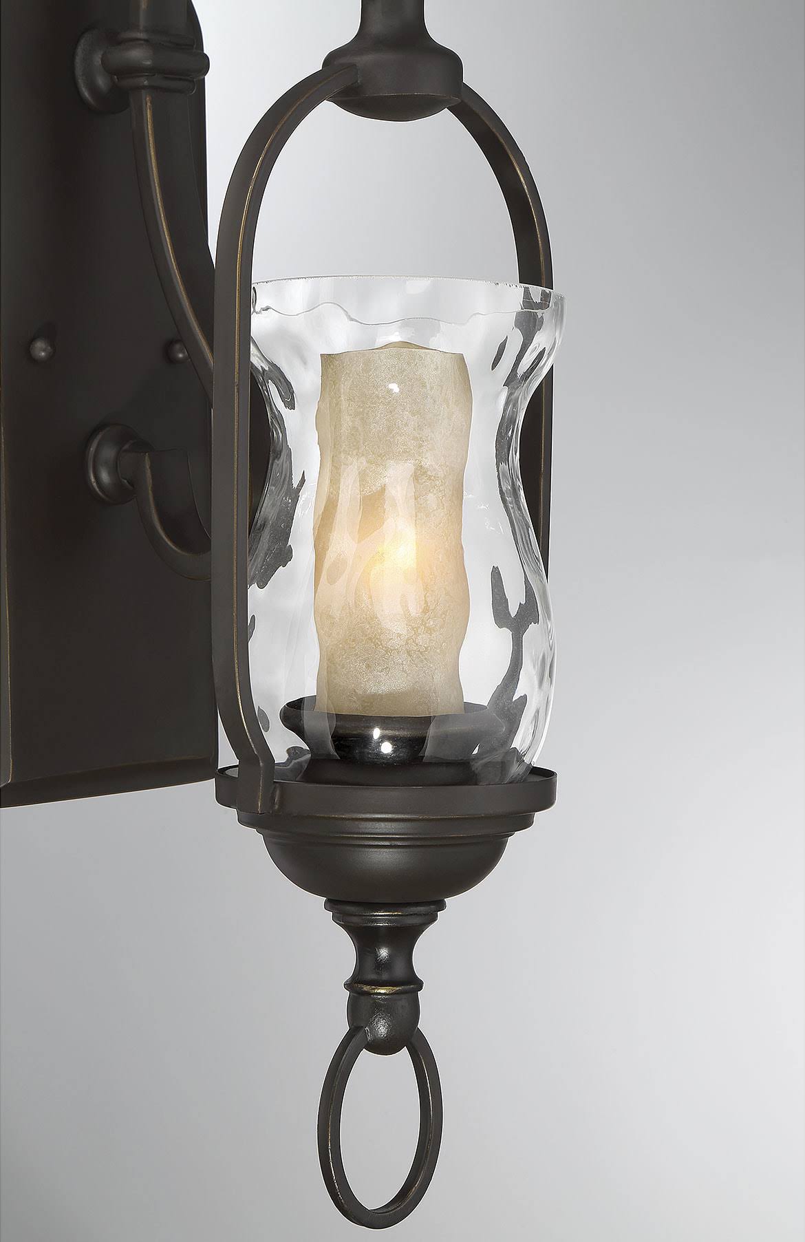 English Bronze 1-Light Sconce L6408