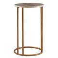 Gold Metal Accent Table F826528